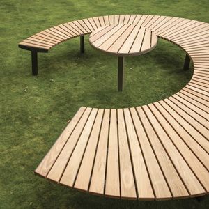 table de pique-nique contemporaine