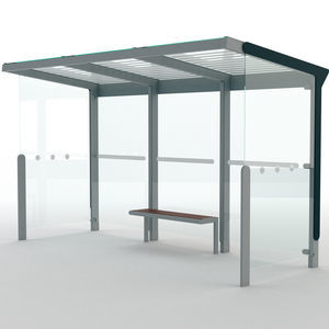 abribus en verre