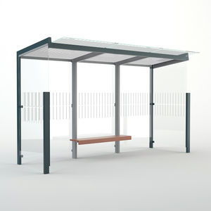 abribus en verre