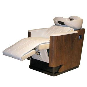 bac à shampoing en cuir