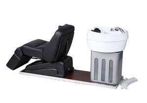 bac à shampoing en cuir