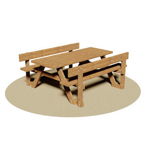 table de pique-nique contemporaine