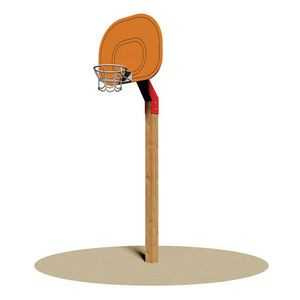 panneau de basket en acier galvanisé