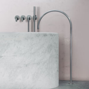 set de baignoire en inox
