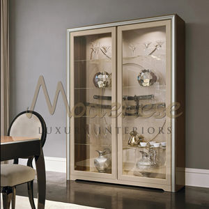 vitrine armoire contemporaine 1
