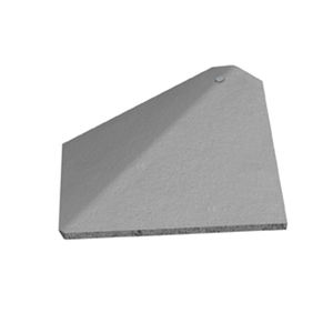 tuile faîtière / en béton