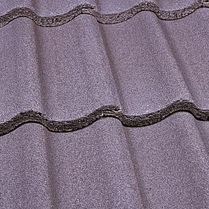 tuile romane / en béton / grand moule / double