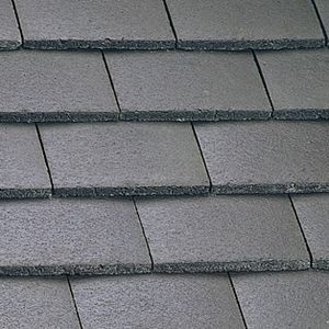 tuile plate / en béton / double