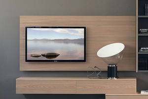 support TV mural contemporain 1