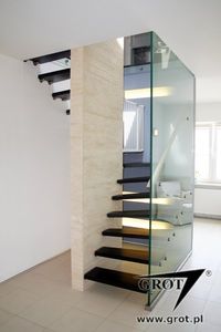 escalier demi-tournant