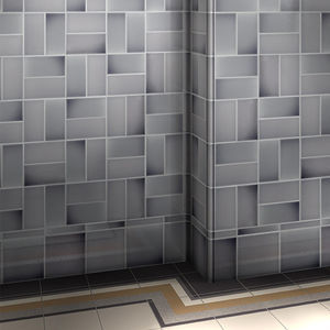 carrelage en céramique émaillée