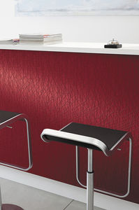 panneau décoratif en cuir