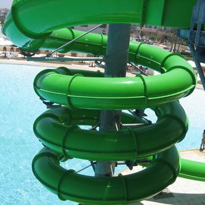 toboggan tournant
