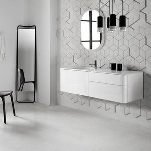 meuble vasque suspendu 1