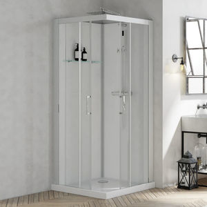 cabine de douche en verre