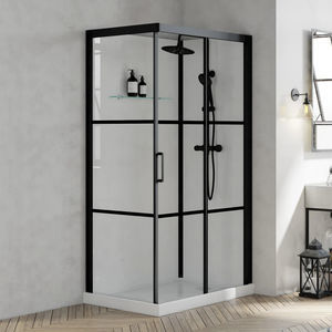 cabine de douche en verre
