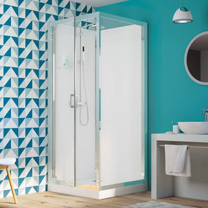 cabine de douche en verre