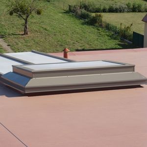 trappe de désenfumage aluminium