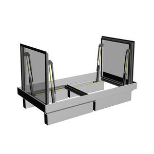 trappe de désenfumage aluminium