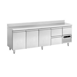 table de préparation en acier inox