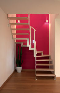 escalier demi-tournant