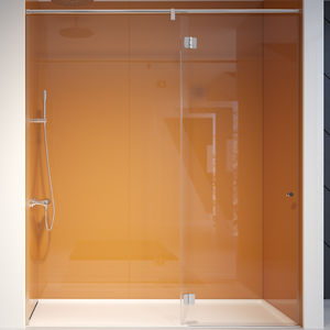 paroi de douche battante / en niche / en verre