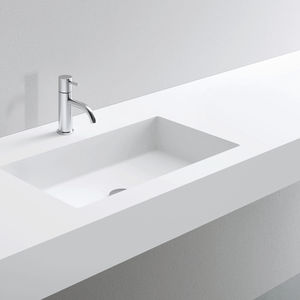 plan vasque en céramique 1