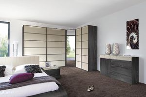 Armoire D Angle Attraction Nolte Contemporaine En Bois Avec Porte Coulissante