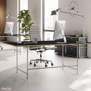bureau sur pied