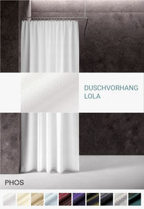 rideau de douche blanc