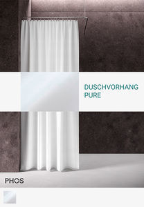 rideau de douche blanc