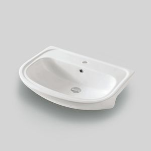 vasque semi-encastrée