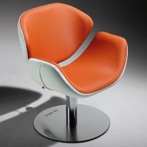 fauteuil de coiffure en simili cuir