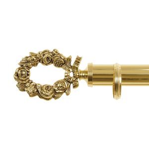 ANCIENNES BOULES POMME DE PIN EN Laiton TRINGLE A RIDEAUX EMBRASSE EUR 11,50 - FR