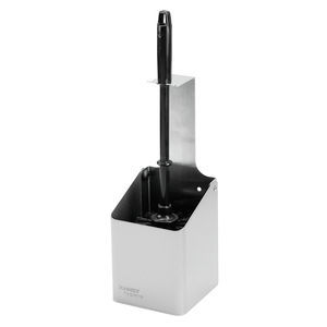 porte brosse de toilettes en acier inoxydable