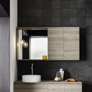 miroir de salle de bain mural