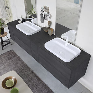 meuble vasque double