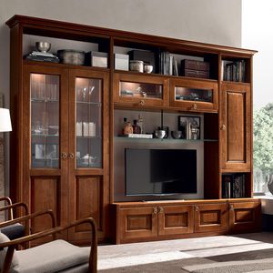 ensemble TV mural classique 1