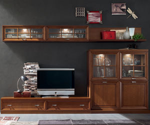 ensemble TV mural classique 1