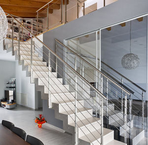 escalier quart tournant