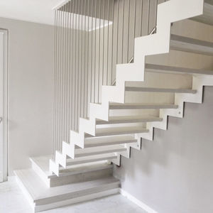 escalier quart tournant