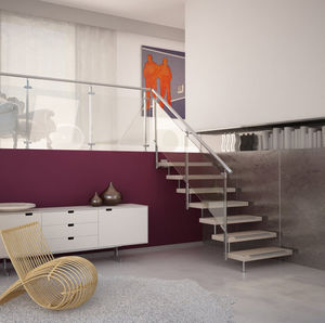 escalier droit