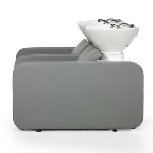 bac à shampoing en simili cuir