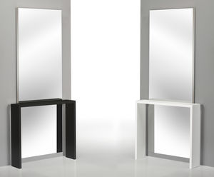 coiffeuse contemporaine / en bois / murale / pour salon de coiffure