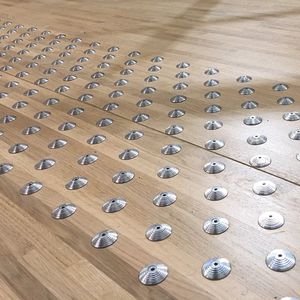 clou podotactile en acier à haute résistance