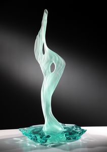 sculpture en verre