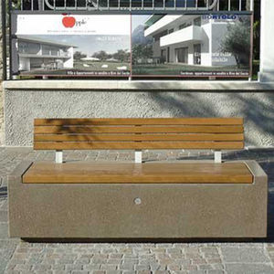 banc public contemporain