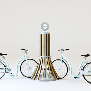 range-vélo en acier galvanisé