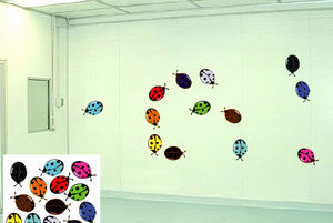sticker mural animal