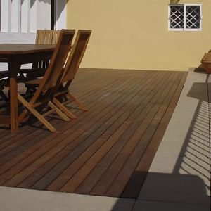 lame de terrasse en bois